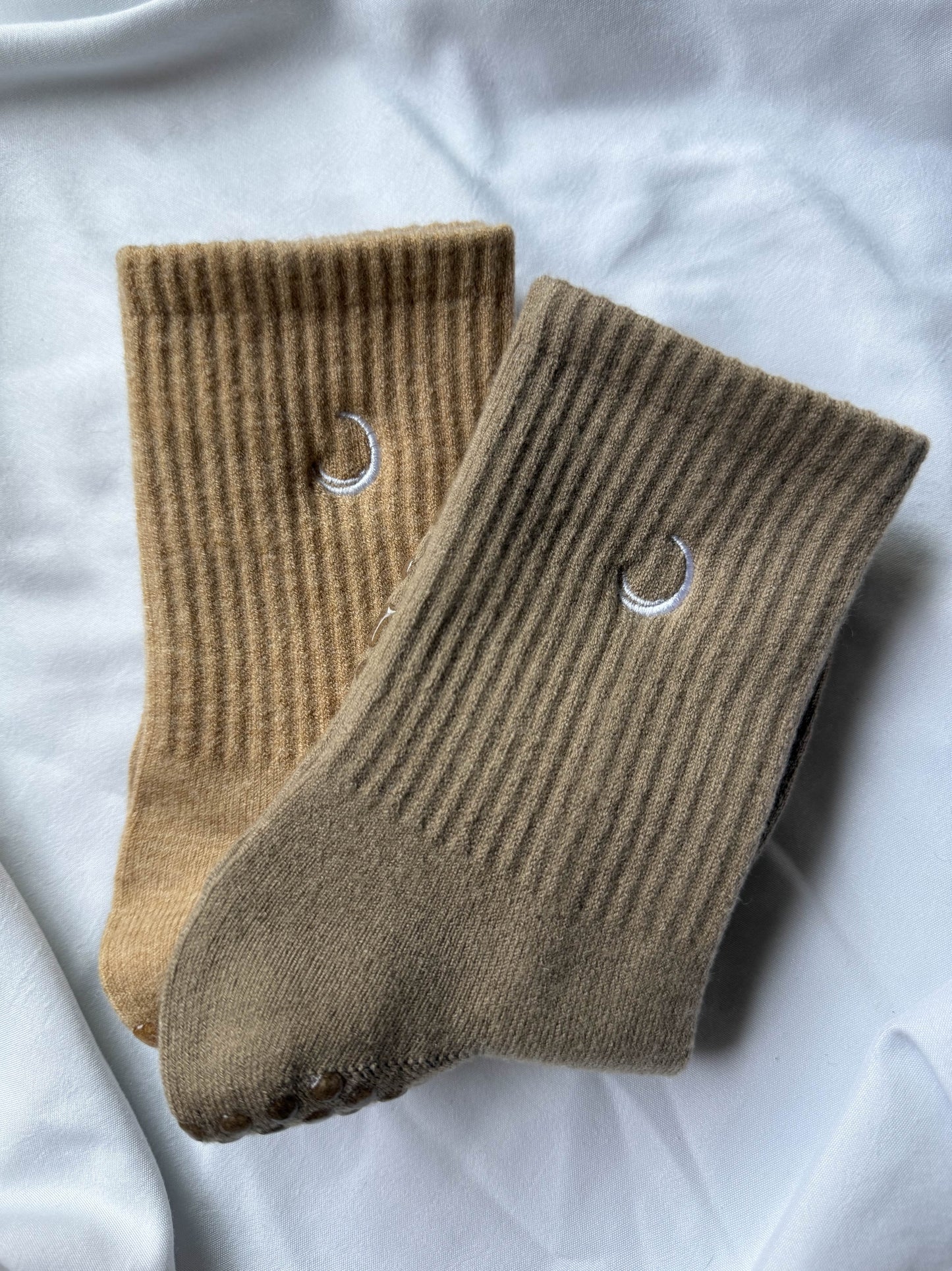 The Terra Collection: "Ochre" Women's Grip Socks