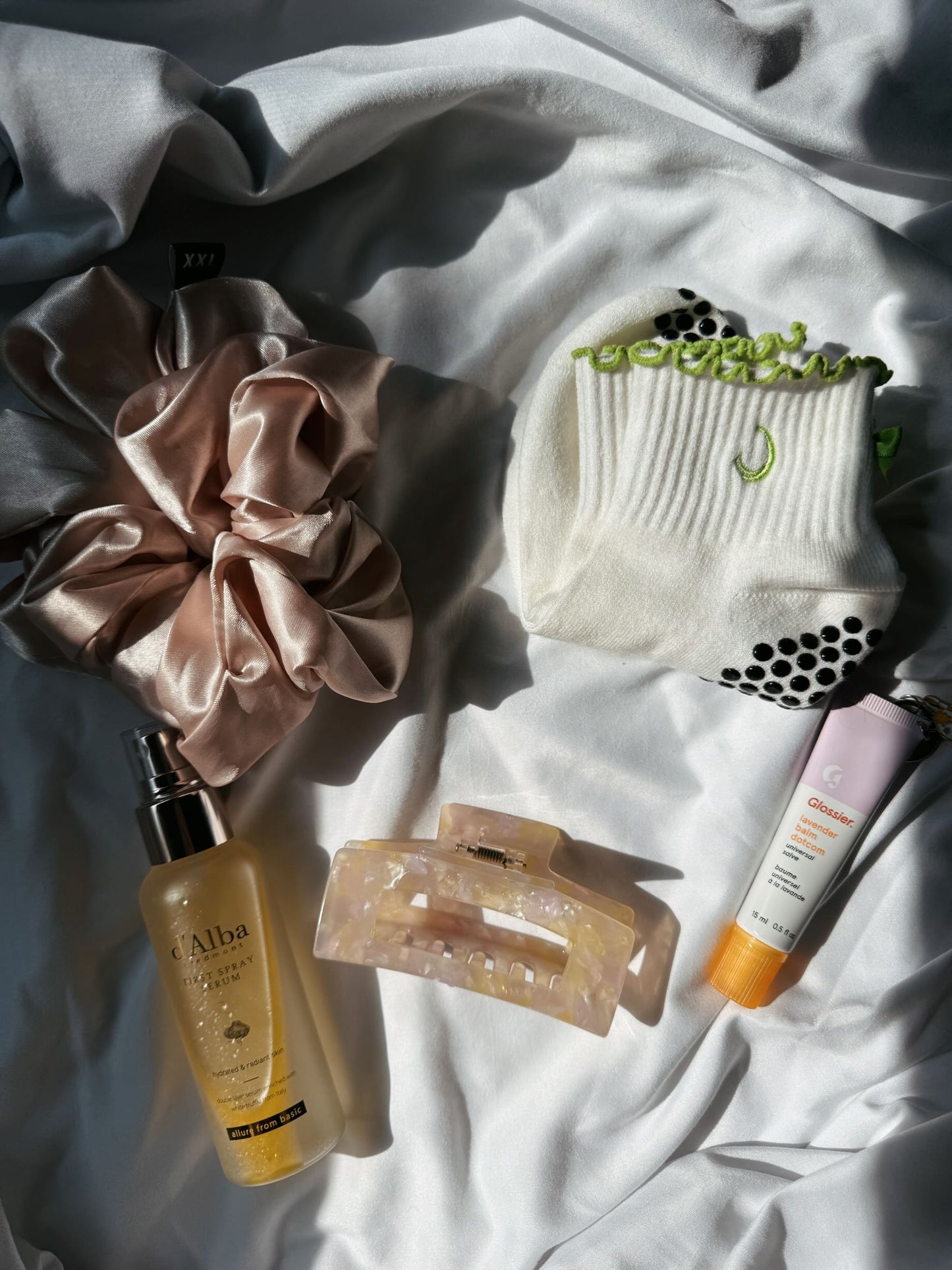 The Tea Collection: "Matcha" Women's Grip Socks