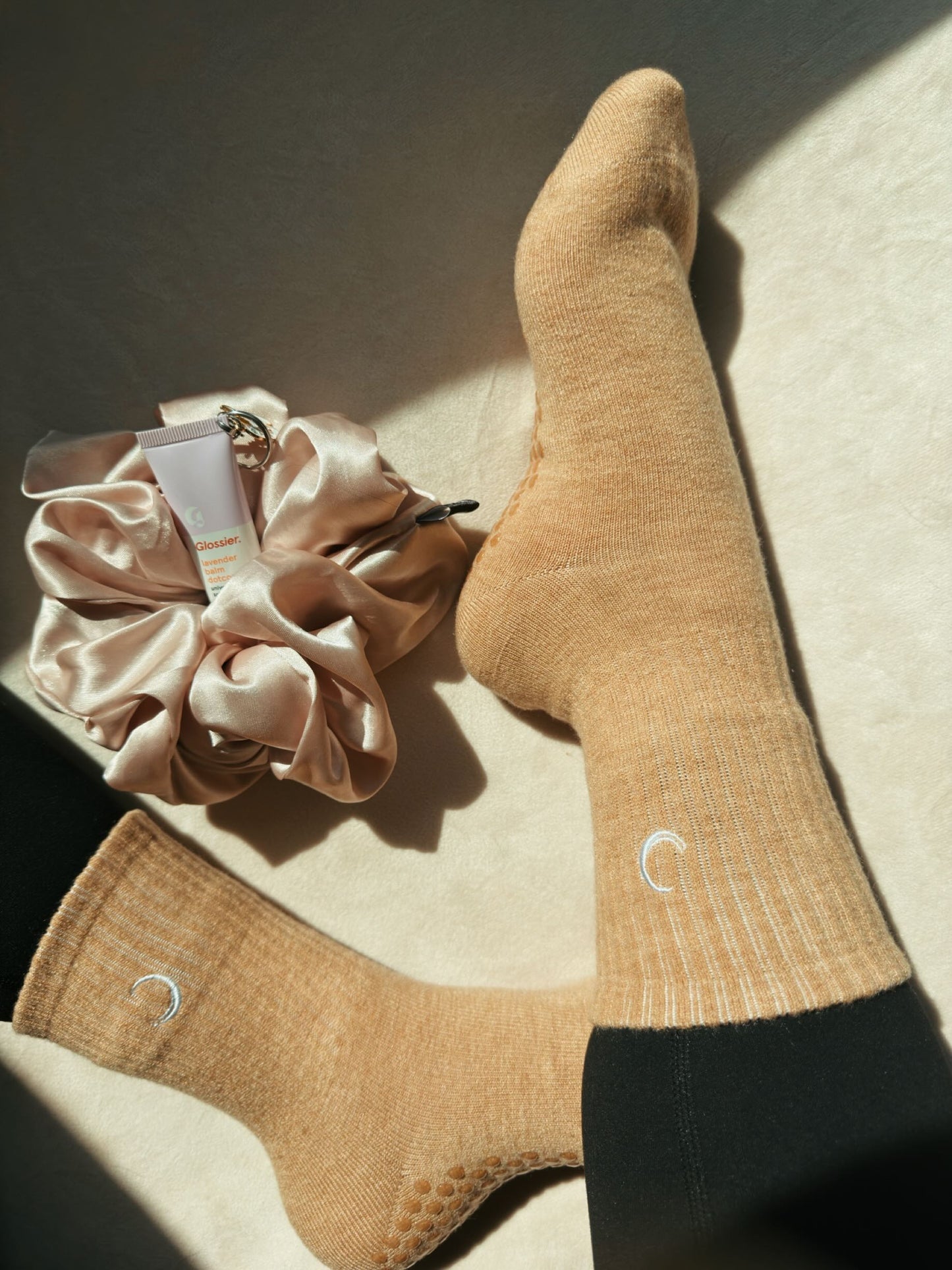 The Terra Collection: "Ochre" Women's Grip Socks