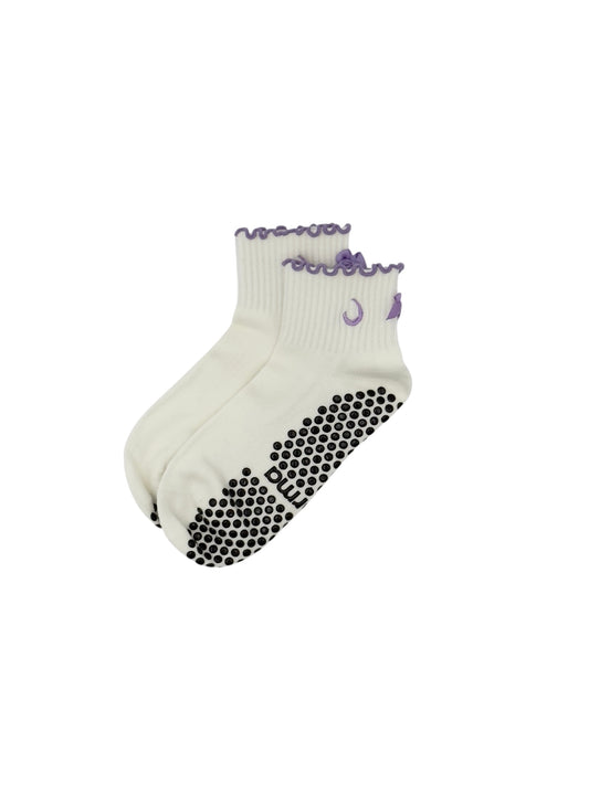 The Tea Collection: "Taro" Women's Grip Socks